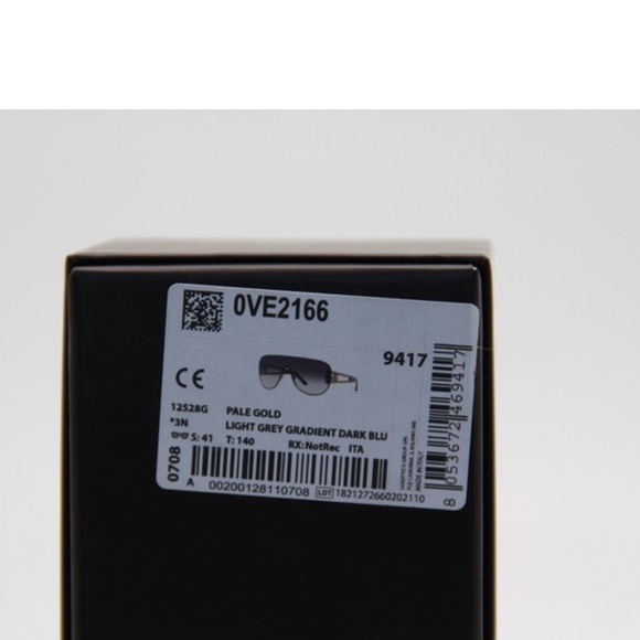 NEW VERSACE SHIELD UNISEX SUNGLASSES - Picture 10 of 12